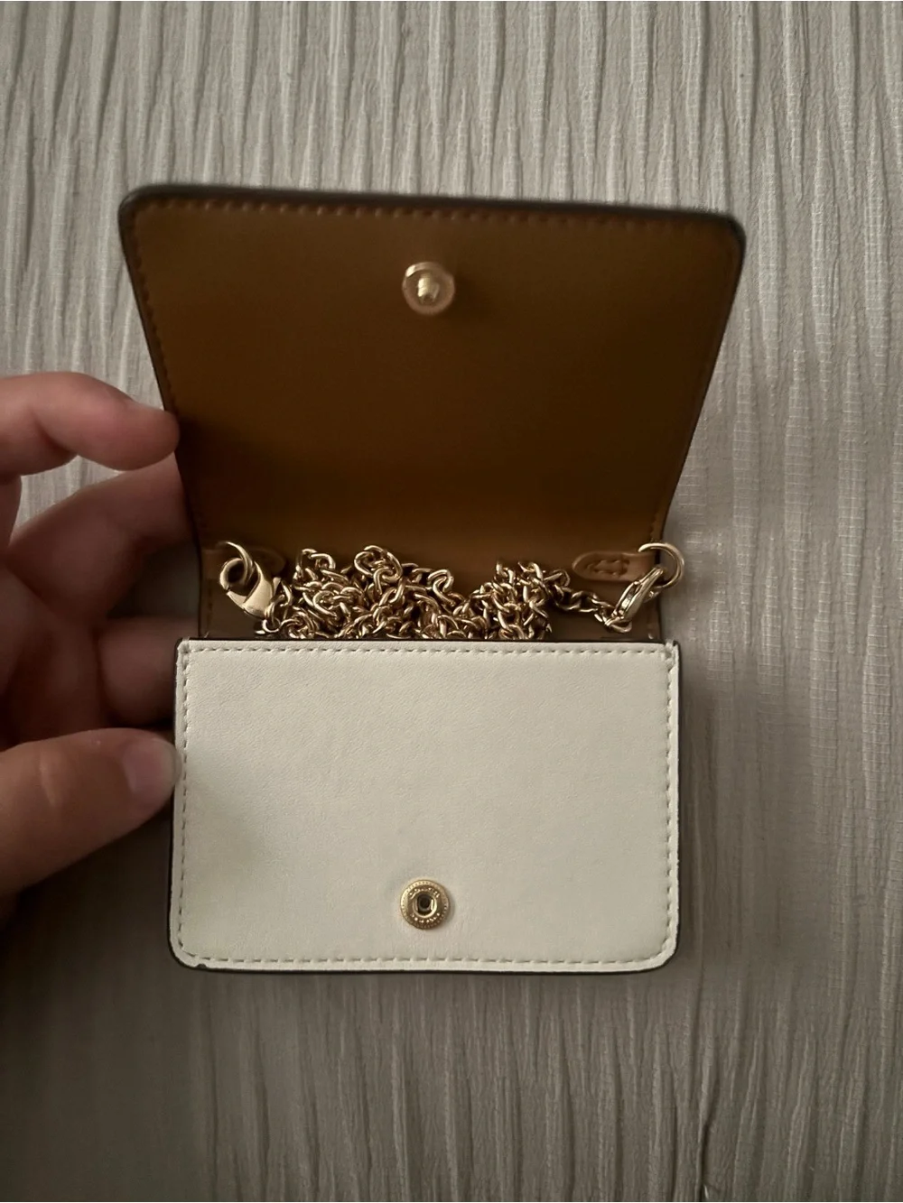 Coach Daisy embroidered wallet